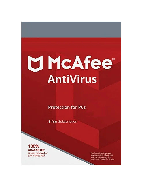 McAfee AntiVirus - 3-Year / 1-PC - TSS