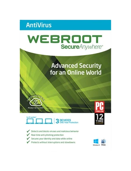 Webroot SecureAnywhere Internet Security Complete - 1-Year / 5-Device
